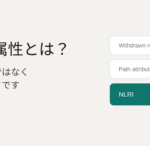 NLRI属性とは？実は属性ではなくフィールドです